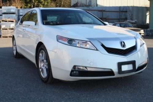 2010 acura tl tech package navigation 27k miles pearl w