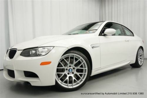 2013 bmw m3 competition coupe premium navigation 6 speed manual new tires!