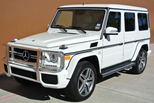 G63 amg~like new~white/white~private owner~title in hand~4000 miles~ready to go