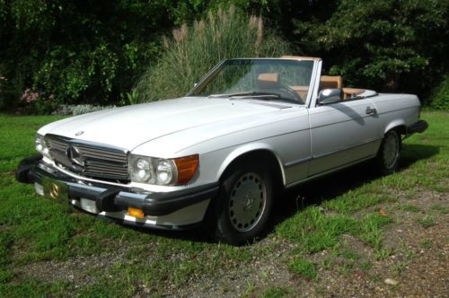1988 mercedes-benz 560sl roadster, 2 tops, fully loaded, low mileage