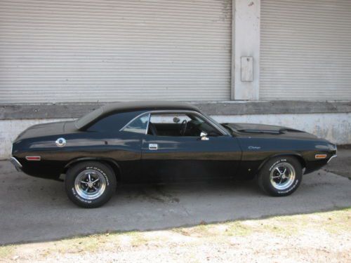 1970 dodge challenger #&#039;s matching 340 a66 package rare low production real tx9