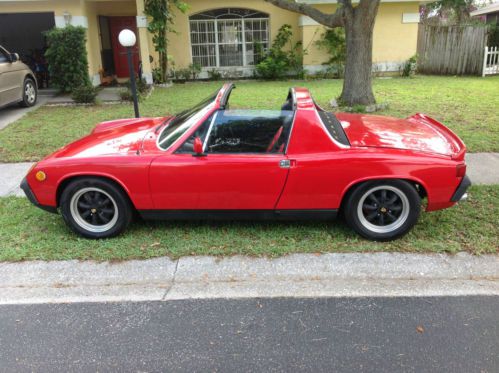 Porsche 914 2.0 rare ac car, custom seats and stereo. great daily driver