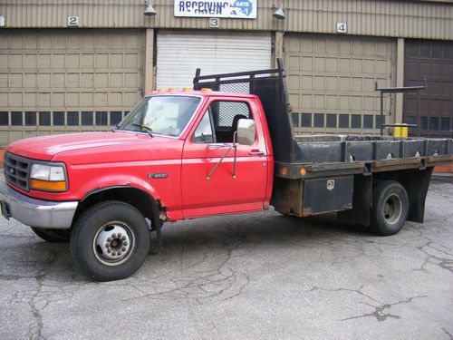 1996 ford f-350 super duty 2wd flatbed