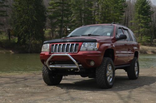 2004 jeep grand cherokee overland with long arm lift