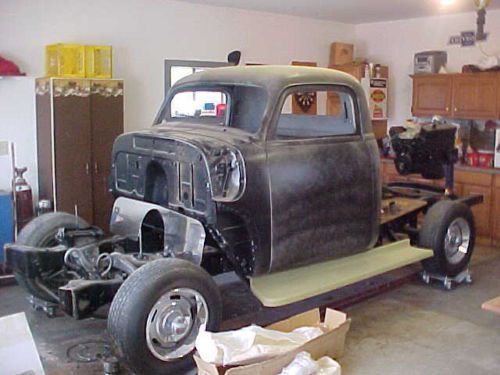 1950 chopped top chevy pickup project &#034;hard work done&#034;  no reserve  &#034;look&#034; !!!!!