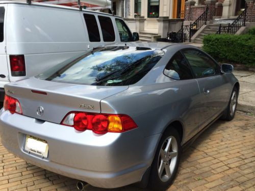 2002 silver acura rsx sale by first owner - well maintained with good mileage