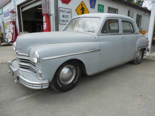 1949 plymouth special deluxe sedan 4 door runs and drives good