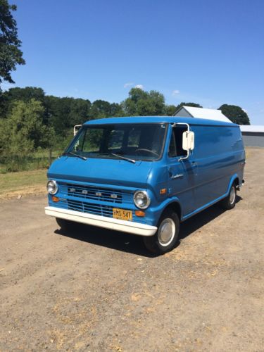 1974 ford e100 supervan econoline v8, automatic, power steering and a/c
