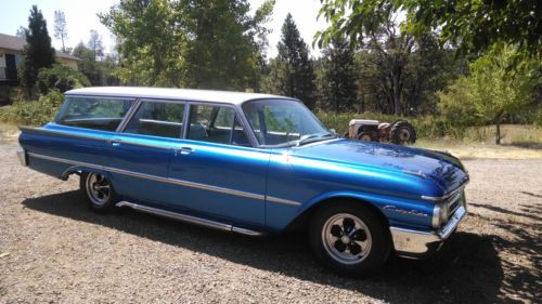 1961 ford galaxie country sedan custom california classic hot rod station wagon