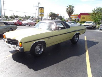 Huge price reduction! 1972 el camino ss cold a/c daily driver muscle classic