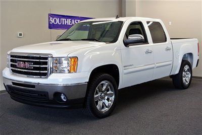 Crew cab 5.3l v8 leather bench seat 20'' chrome wheels dual climate controls