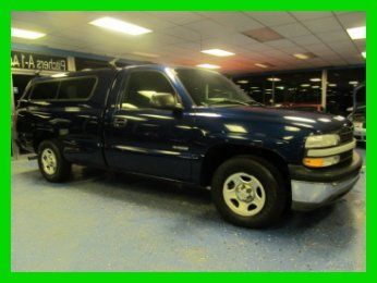 2002 chevrolet 1500 standard rwd blue 1 owner truck gas no reserve long bed 2wd