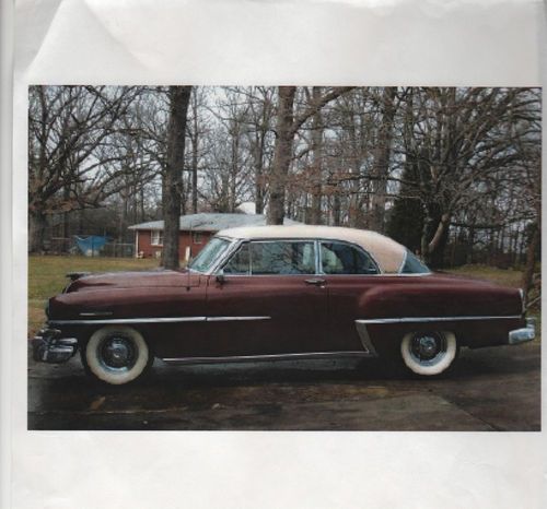 1953 chrysler new yorker deluxe 2dr hdtp---local car---really nice
