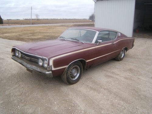 1968 ford torino gt fastback, one family owned, no reserve