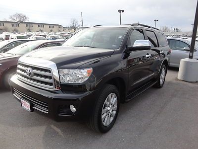 2012 toyota sequoia limited 5.7l cd 4x4 2nd row bucket seats financing available