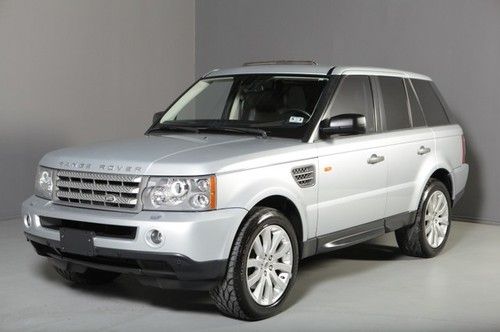 2006 rang rover sport supercharged nav 4x4 lux pkg xenon leather sunroof heated