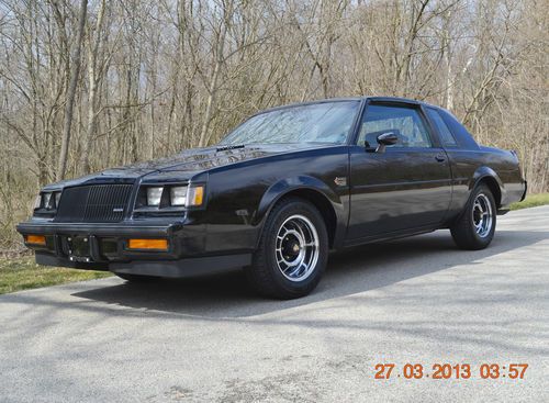 1987 grand national only 36,000 original miles mint original condition t-tops
