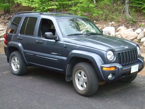 2002 jeep liberty limited sport 3.7l 4 door utility suv