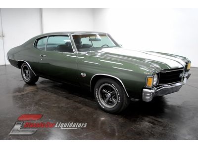 1972 chevrolet chevelle 454 big block v8 4 speed factory u code car look at this
