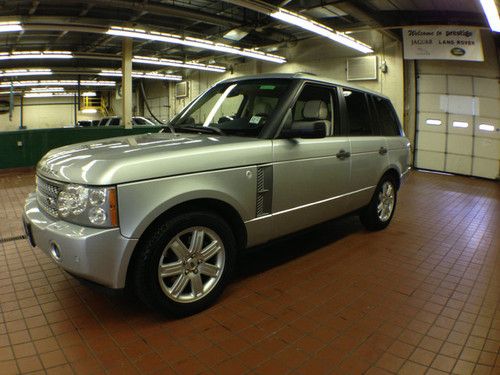 Land rover range rover hse 1 owner navigation leather hid's heated seats