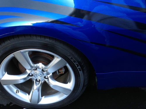 2006 nissan 350z - daytona blue - one owner - smokefree - low mileage - custom