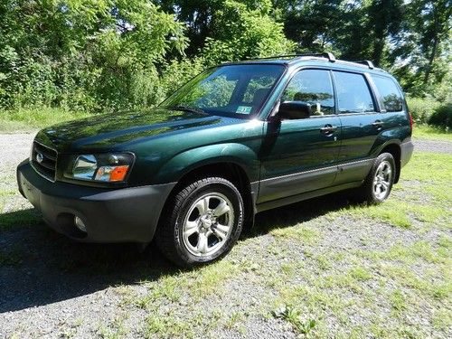 One-owner green/tan 2004 subaru forester awd wagon ~ 132k ~ completely serviced