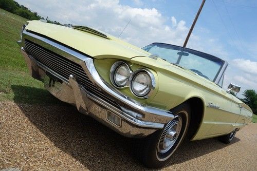1964 ford thunderbird convertible 390 classic / video