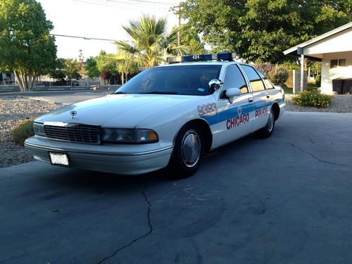 1993 ex police car chevrolet caprice classic sedan 4-door 5.0