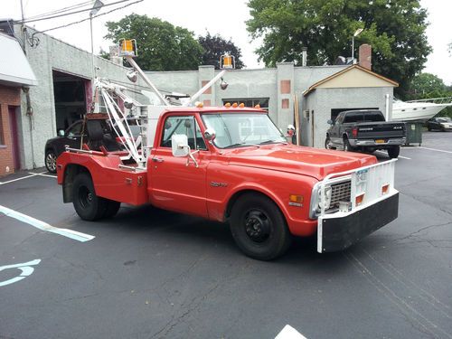 1972 chevrolet tow truck wrecker with holmes 480 twin boom