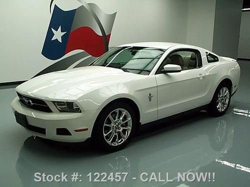 2011 ford mustang 3.7l v6 automatic leather spoiler 28k texas direct auto