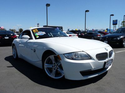 Coupe manual 3.0l premium package z4 certified pre owned warranty