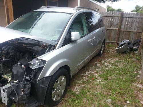 2005 nissan quest for parts, 75,000miles eng. and trans. are good, new tires