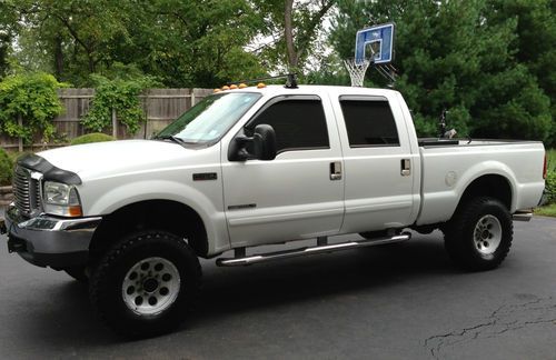 2002 ford f-350 lariat crew cab short bed powerstroke 7.3 diesel low miles