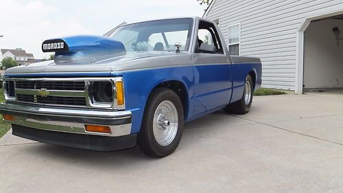 1983 chevrolet s-10 drag strip racing truck rolling chassis