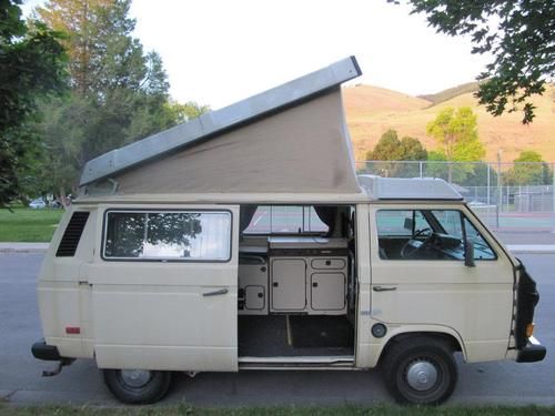 83 1/2 vw westy 25k on waterboxer engine original interior immaculate manual