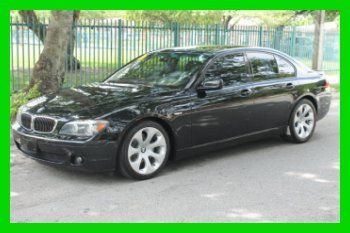 2006 no reserve bmw 750i sport package premium package florida vehcile clean