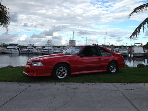 Gorgeous 1989 ford mustang prostreet supercharged 600 rwhp street car tremec ac