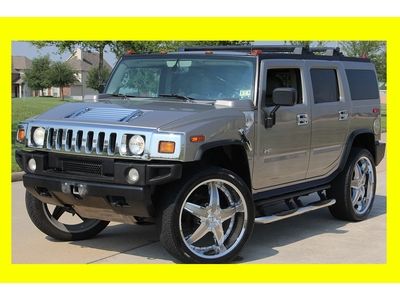 2003 hummer h2,26" rims,rust free,clean title