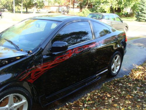 Low mileage 2004 acura rsx damaged clean title no reserve