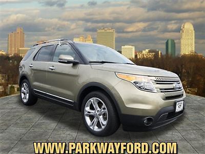 Green tan leather navigation heated seats power liftgate tow certified warranty