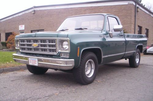1977 chevrolet truck 1/2 ton pick up chevy