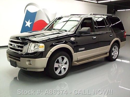 2008 ford expedition king ranch sunroof nav dvd 8-pass! texas direct auto