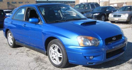 Wr pearl blue manual stick momo all stock original rally car blue wrx like sti