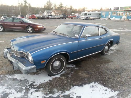 1974 mercury comet great start for restoration project. all there