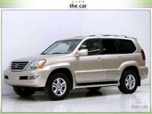 07 gx470 4x4 moonroof heated leather 3rd row dvd/tv 1 ownr maintained pristine