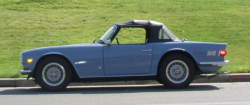 1973 triumph tr-6. rust free. enjoy the rumble only a british car can bring you!