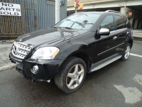 2009 mercedes-benz ml550 4matic suv - salvage/repairable