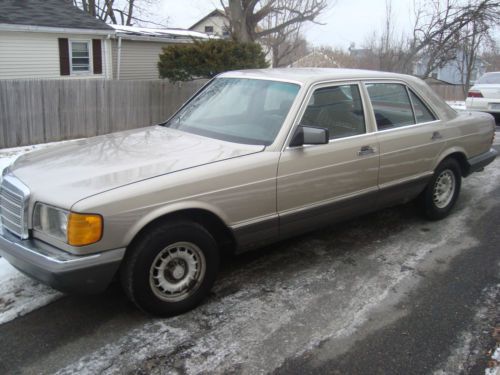 1985 mercedes-benz 300sd classic turbo diesel great driving condition,no reserve