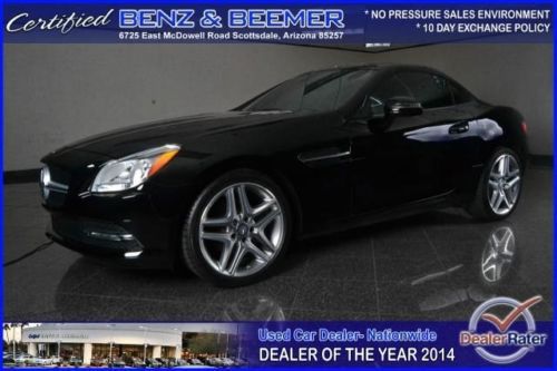 Slk250 convertible 1.8l cd turbocharged rear wheel drive power steering abs a/c