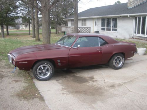 1969 pontiac firebird 400 all number matching motor &amp; trans. with phs report